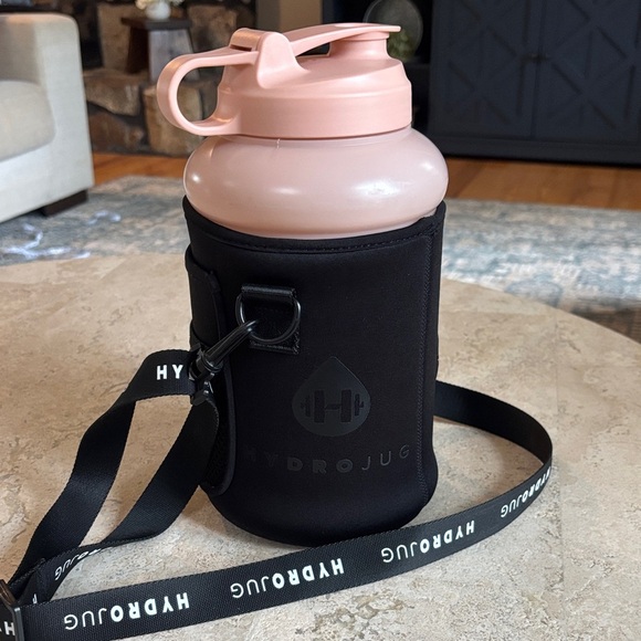 HydroJug Other - HydroJug Pink Water Bottle with Black insulated Sleeve